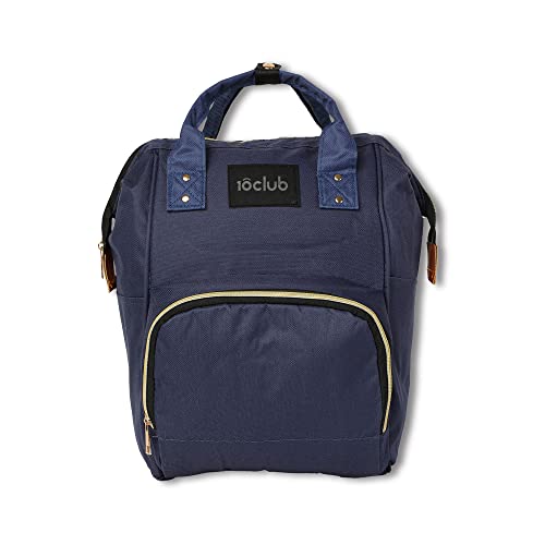 Image of MY NEWBORN Premium Mother Bag (Blue) | Diaper Bag | Water-Proof Bag | Multi-Function Travel Backpack | Large Capacity Hand Bag | Easy to Maintain | Spacious Unisex Baby Essentials Bag