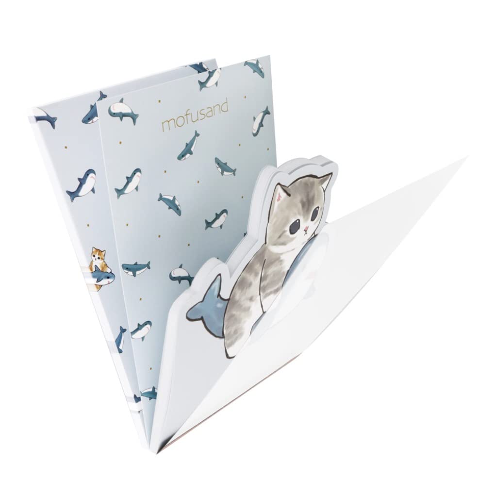 Amazon.co.jp: サンスター文具 mofusand メモ ダイカット A6