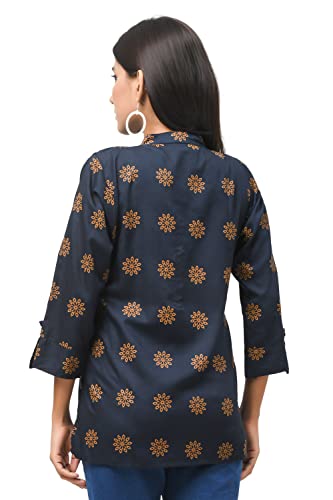 Image of Women's Rayon Anarkali Regular Fit Top