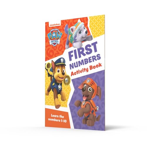 PAW Patrol First Numbers Activity Book: Get Ready for School with Paw Patrol