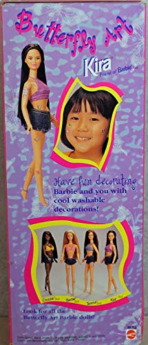 Muñeca Kira Barbie Butterfly Art 11.5 in miniatura 2