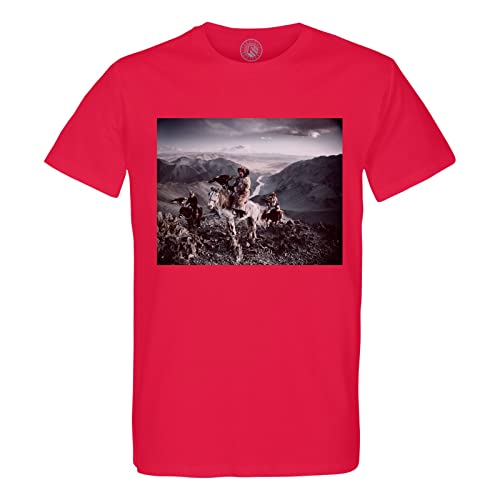 T-Shirt Chasseurs Altai Mongolie en Coton pour Passionnés de Nature