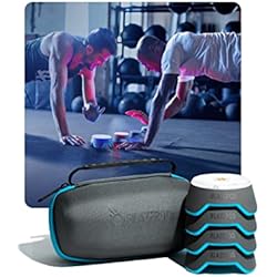 BlazePod Reaction Training Kit Smart Pods for Speed, Agility & Cognitive Drills - Pro-Level Training for Athletes, Trainers, Therapists & Coaches - App Access Included (4 Pods)