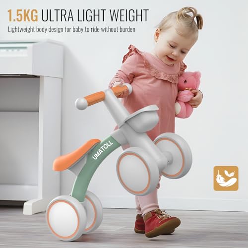 Miniatura 5 de Umatoll Correpasillos Bebé 1 Año, Bici Sin Pedales, Regalo Niños 1-2 Años