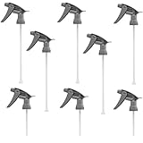 Comfort Axis Trigger Spray Chemical Resistant Sprayer Replacement for 32 oz Bottles, Gray, 9-1/2'...