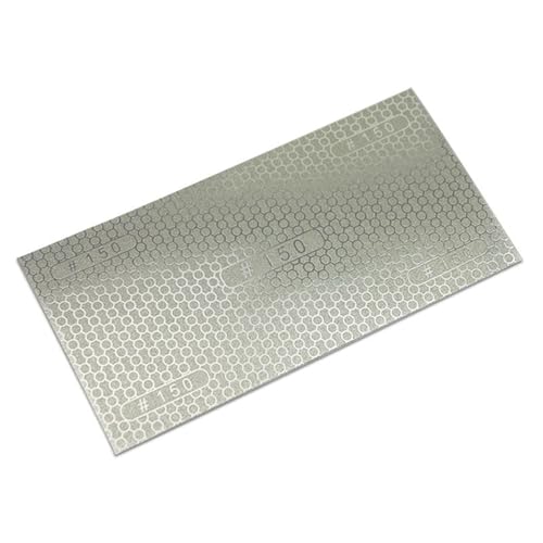 1 papel de lija de diamante, 200 mm x 100 mm, papel de lija para coches, pulir, metales, paredes, madera, muebles, lijado, grano 150