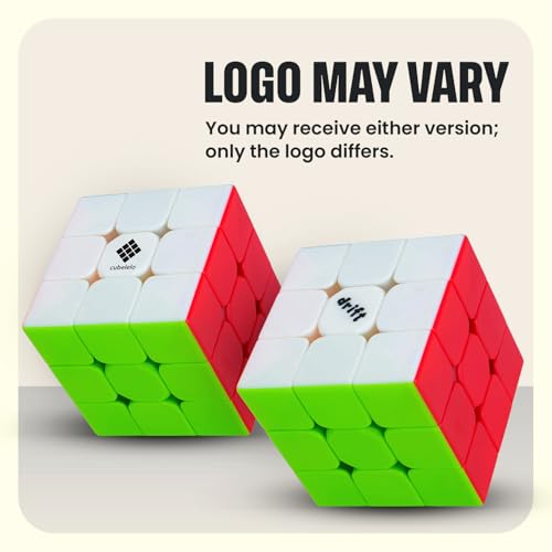 Image of Cubelelo Drift Warrior 3x3 Stickerless Cube | Beginner Speedcube for Kids Boys Girls Above 3 4 5 6 Years Old & Above | Magic Puzzle Toy | Durable & Smooth Cube with Anti-Pop Design 3 3