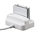 White USB Charger Dock Cradle for iPod Apple