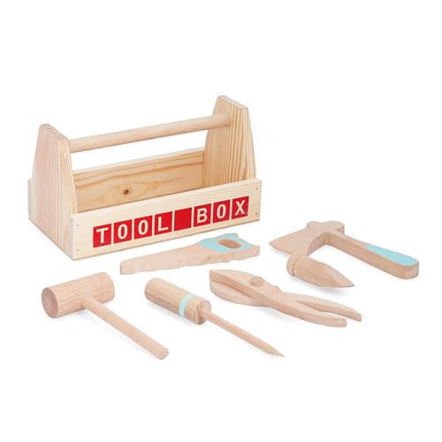 Image of Wooden Toys for Kids Tool Box for Kids Brain Development Toys Activity Toys for 5+ Year Old Child Toys 2-5 Years