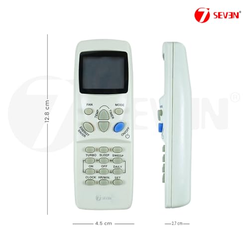 Image of 7SEVEN Compatible for Carrier Ac Remote Original Model 100B Suitable for Split and Window Air Conditioner of 1 1.5 2 Ton Carrier ac