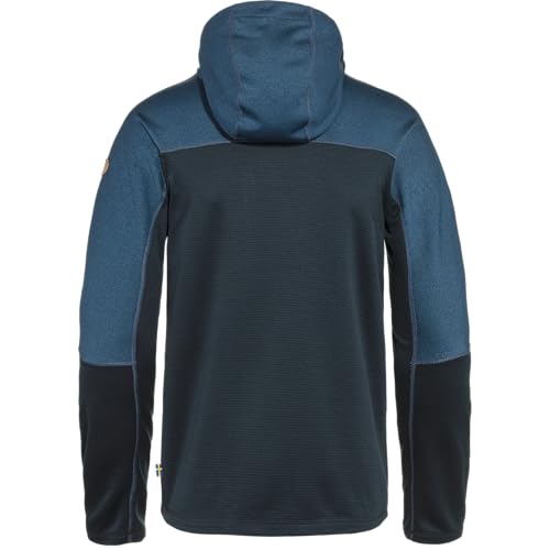 Image of Fjallraven Abisko Men's Trail Full Zip Hooded Fleece - Breathable, Comfortable, Lightweight Fleece Warmth - Hiking, Trekking