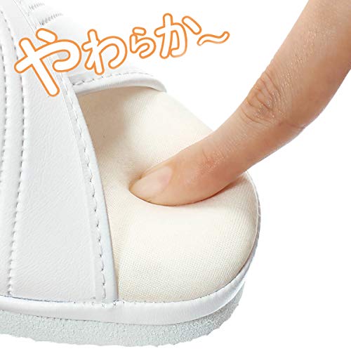 ナースサンダルのバックベルト裏ゴム仕様の詳細画像