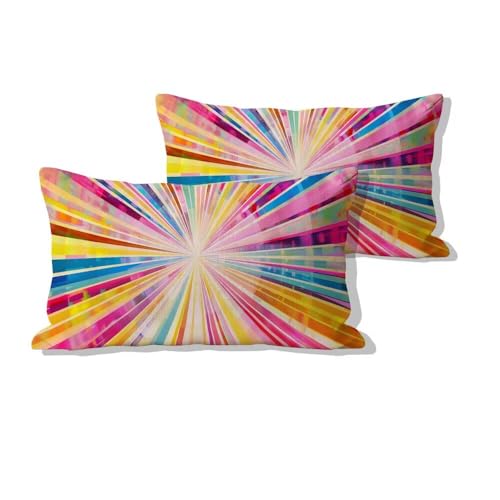 Fermeture éclair invisible sur ces housses de coussin 40x80cm lin doux - 2