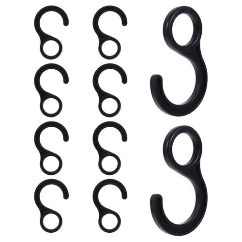 CALLARON Zelthaken Kunststoff Rund 10 Stück Stabile Outdoor Heringe für Camping und Zeltaufbau Vielseitiges Zeltzubehör zum Befestigen und Aufhängen