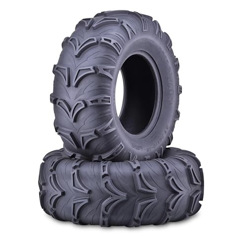 Free Country UTV ATV Tires 26X10-12 6-Ply KOMODO Mud Zest 26X10X12 All Terrain 10620 Set 2