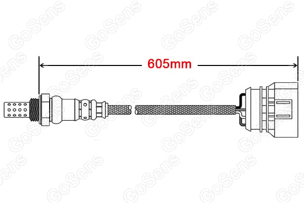 Sensor de Oxígeno 352f OE#C2D17259 para Chevrolet Cruze y más miniatura 5