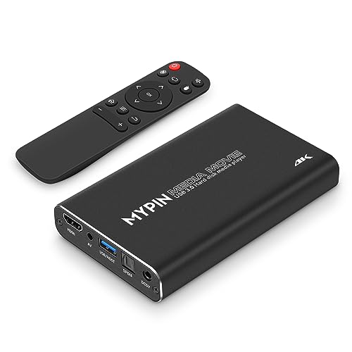Lettore Multimediale HDMI, Lettore Multimediale Digitale per unità USB e Schede SD, Lettore Multimediale Mini Box Full HD Supporto per Lettore Multimediale 1080P USB MMC RMVB