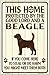 This Home Protected By A Beagle Novelty Metal Large Parking Sign LGP-1670