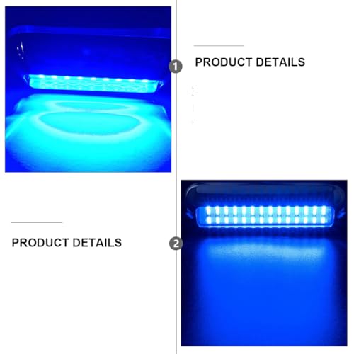 Lampe LED sous-marine étanche 39 LED bleu sécurité navigation - 7