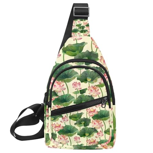 Mochila cruzada ligera Spring Lotus que soluciona la falta de espacio al correr y entrenar