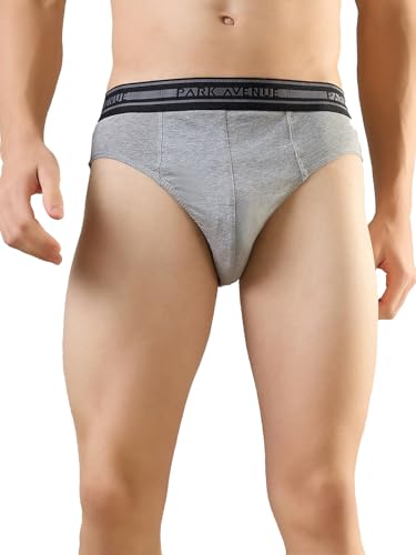 Image of Park Avenue Men Regular Fit Solid Pattern Pure Cotton Brief