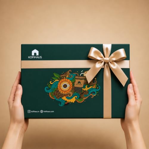 Image of Premium Coffee Gift Box | Manual Hand Coffee Grinder + Portable Coffee Maker | Travel Coffee Brewing Kit | Gift for Coffee Lovers