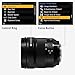 Panasonic LUMIX S Series 24-60mm F2.8 L-Mount Lens; Landscapes, Portraits, and Video, Precision Focus Control Ring - S-E2460, Wide Angle Lens, Black