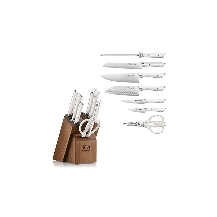 Cangshan-HELENA-Series-German-Steel-Forged-Knife-Block-Set-8-Piece-White Cangshan HELENA Series German Steel Forged Knife Block Set (8-Piece, White)