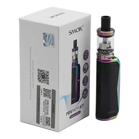 Smok Priv N19-Kit mit 30-W-Mod-Vape-Gerät mit einstellbarem Luftstrom ohne Nikotin Cover