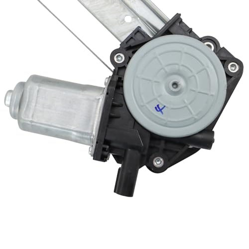 Image of TRQ Front Driver Side Power Window Motor and Regulator Assembly One Touch Anti Pinch Compatible with 2009-2014 Acura TL