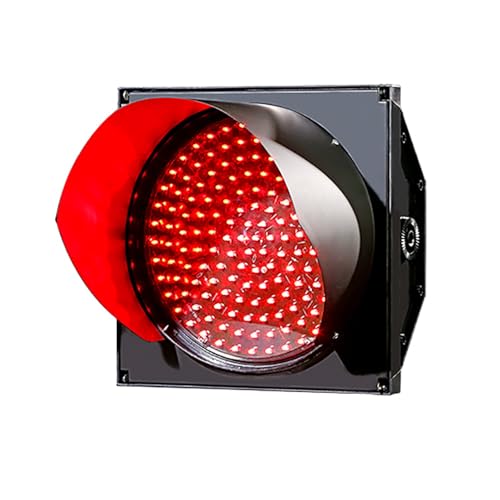 Semáforo Rojo Verde 14x14-41in para muelles de carga y acera escolar