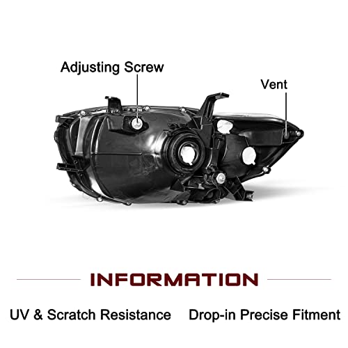 Image of JSBOYAT Headlight Assembly Fits for 2008 2009 2010 Toyota Highlander