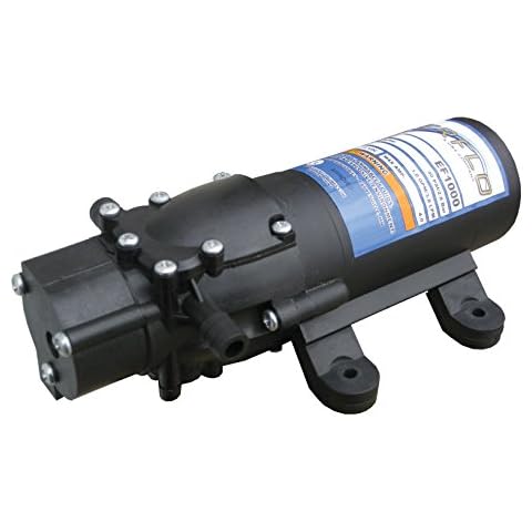 Everflo EF1000-BOX 12V Diaphragm Pump Hose Barb, 1.0, 3/8" Npt Port, GPM Cover