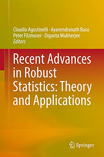 Buy Recent Advances in Robust Statistics: Theory and Applications — BookShops.in