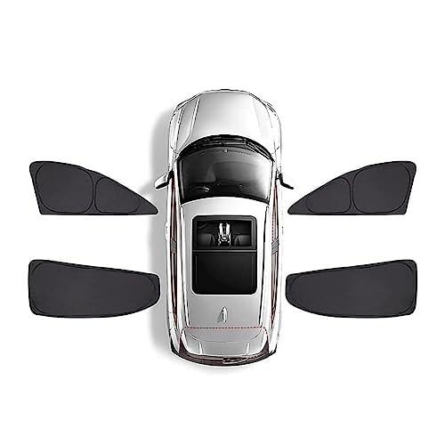Pare-Soleil pour vitres de Voiture Pare-Soleil de fenêtre de Voiture personnalisé pour Kia pour Sportage 2018-2023, Store de fenêtre de confidentialité,...