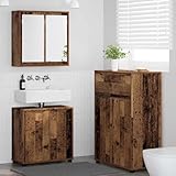 Poids: 55,89 kg Générique Ensemble de mobilier de Salle de Bain 3 pcs Bois Ancien,Meubles,Ensembles de Meubles,Ensembles de mobilier pour salles de Bains,Marron,60.39 KG,3403858