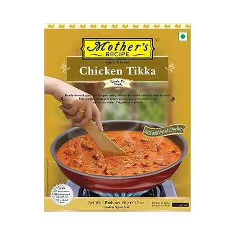 Mother's Recipe Spice Mix for Chicken Tikka Masala - 90 Gms (3 Pack) Cover