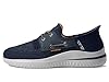 Skechers Men's Delson 3.0-Roth 210606 Loafer, Navy Knit/Synthetic, 11 UK #4