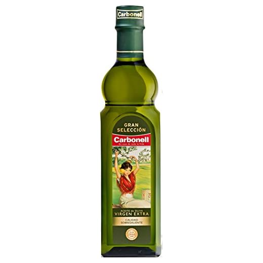 Aceite de oliva virgen extra carbonell gran selección 0,75 litro en vidrio