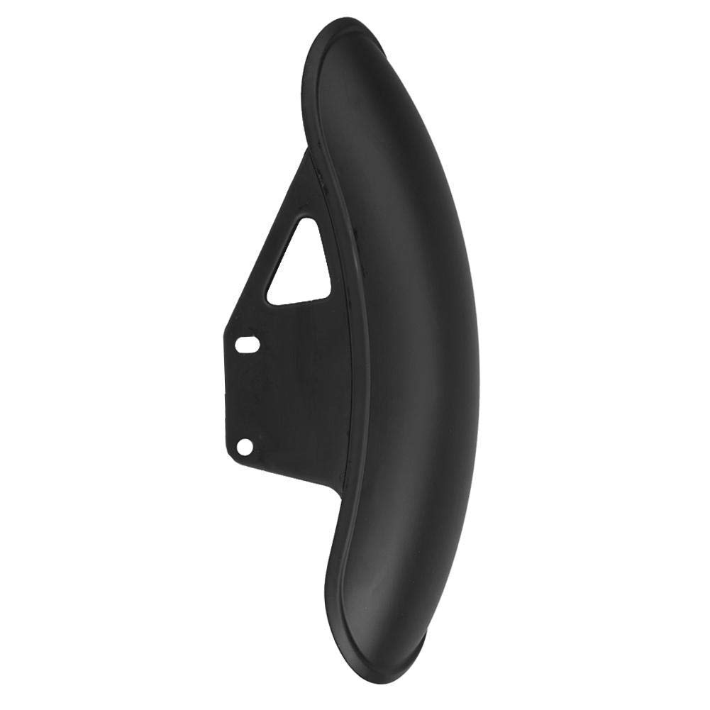 Garde-Boue Avant de Moto de Remplacement EVGATSAUTO, Garde-Boue Avant de Garde-Boue de Garde-Boue de Garde-Boue pour GN125 GN250(Noir)