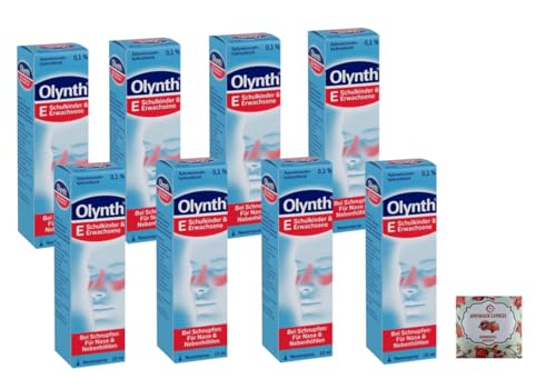 Olynth Nasenspray 0 1 % Set mit 8 x 15 ml inklusive Handcreme ODER Handseife von Apotheken-Express
