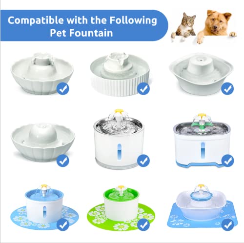 Bomba para fuente de agua para gatos, versión mejorada miniatura 3