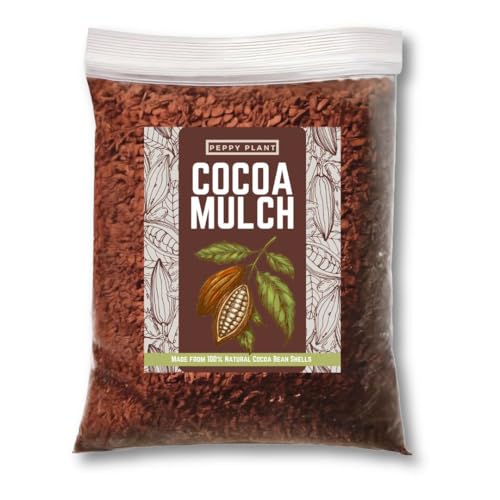 [4 Quarts] Cocoa Mulch for Plants, Garden, Flower Beds,...