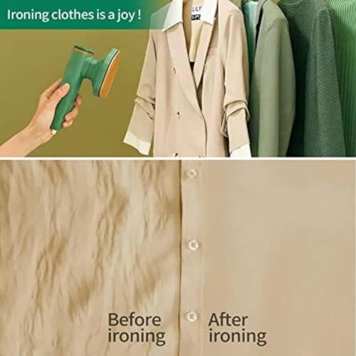 Image of Mini Portable Ironing Machine | Handheld Steam Iron | Compact Travel Friendly | Quick Heat Garment Steamer