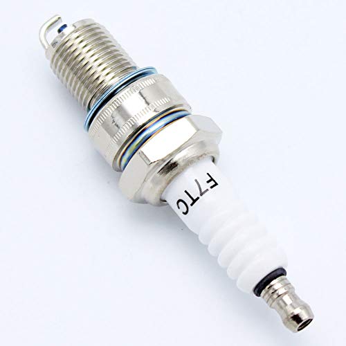 YOFMOO Spark Plug F7TC for GX120 GX160 GX200 GX240 GX270 GX340 GX390 Generator Lawnmower Tractor Rototiller Water Pump Gokart Mini Bike Tillage Polishing Machine 177F 182F Pack of 5 - Image 3