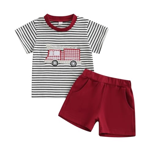 Football Baby Boy Girl Outfit Toddler Rugby Embroidery T Shirt Top Shorts Football Outfits Cute Summer Clothes