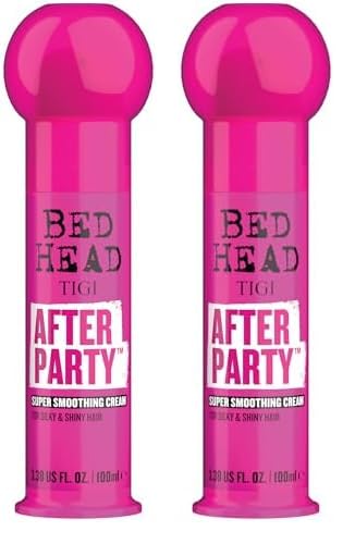 Bed Head by TIGI After Party Smoothing Cream Stylingcreme für seidiges, glänzendes Haar, 100 ml (Packung mit 2)