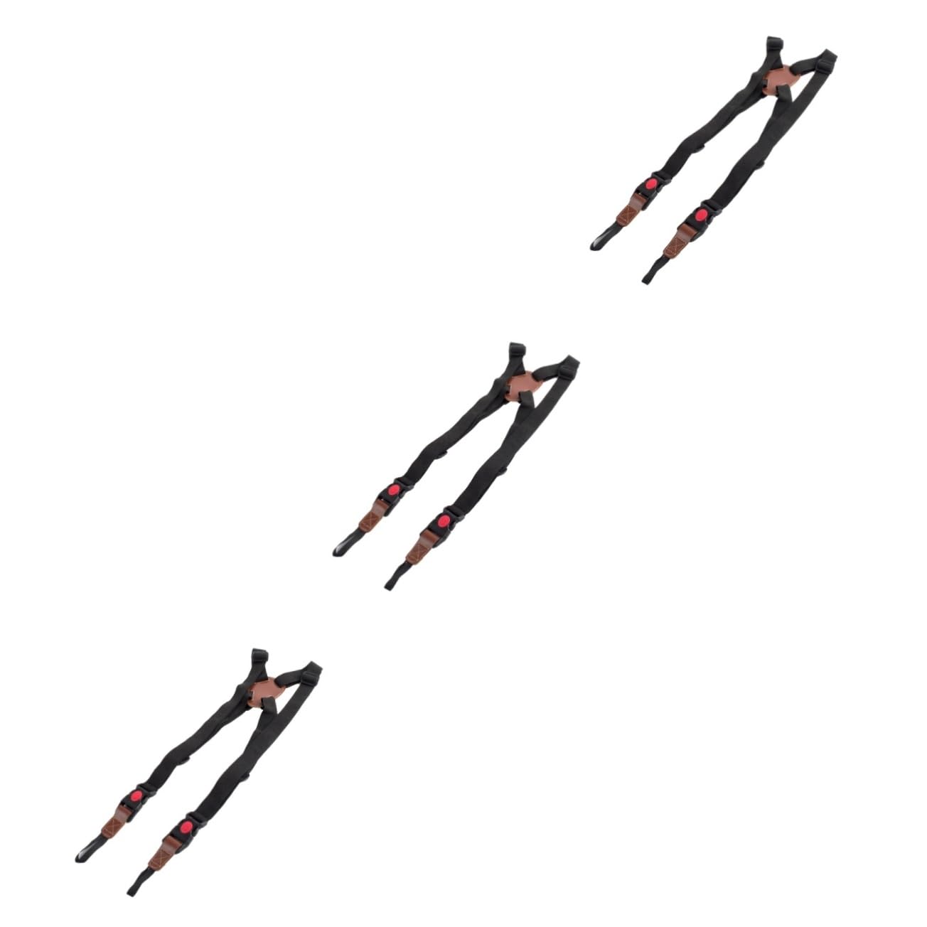 HOMSFOU Ceinture De Caméra Sangle De Réglage Caméra Double Bandoulière Lanière De Caméra Double Double Élingue Ceinture D'épaule Appareils Photo Numériques Appareil Photo