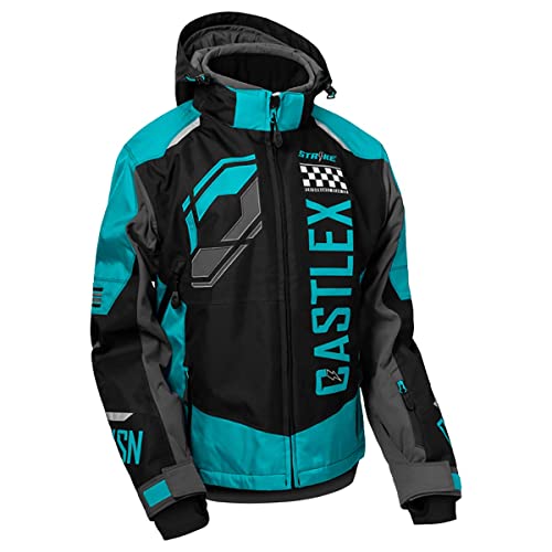 Castle X Women's Strike G5 Jacket (Turquoise/Black/Charcoal - X-Large)