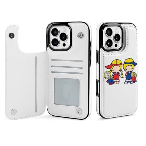 iPhone16ProMax用ケース パティ&ジミー 手帳型 アイフォン16プロマックス用カバー スマホケース 財布型 携帯カバー カード収納 スタンド機能 薄型 防塵 耐衝撃 Case